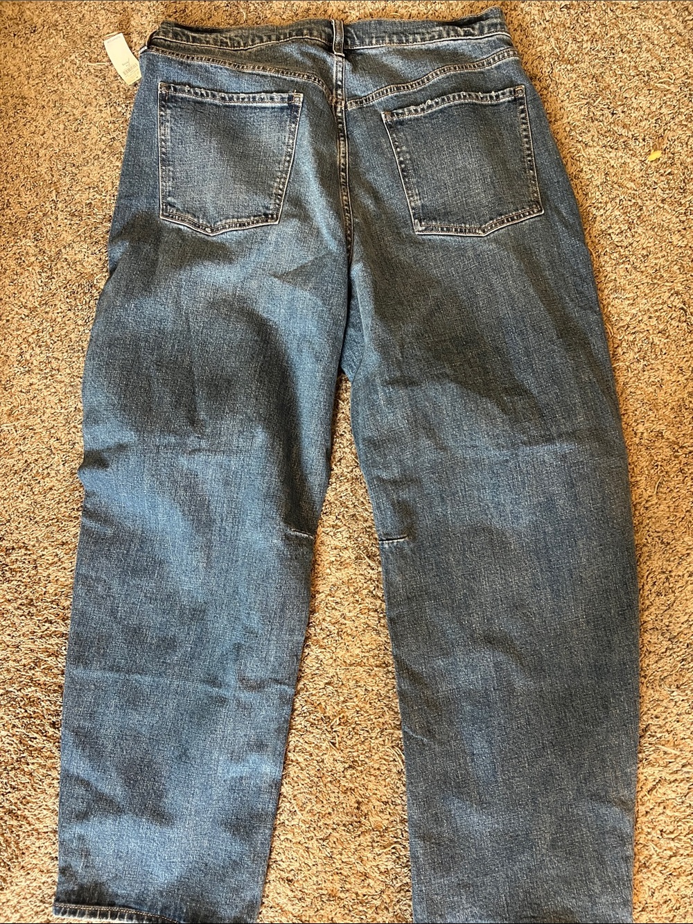 Old Navy petite high rise barrel leg Jeans - Picture 11 of 16
